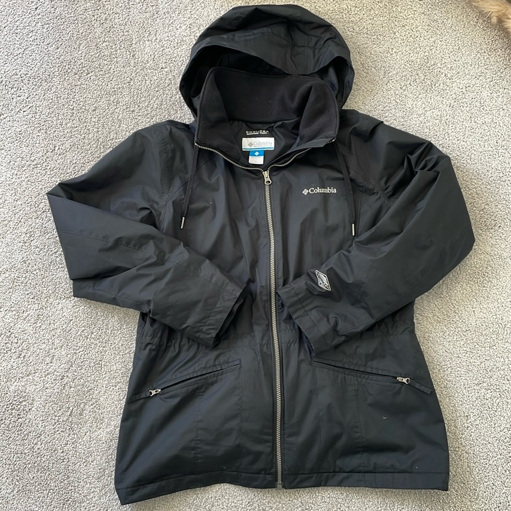 Columbia Women's Black Ski & Snow Jacket with Hood